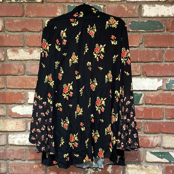 NEW Free People Mock Neck Mini Dress - Picture 6 of 9